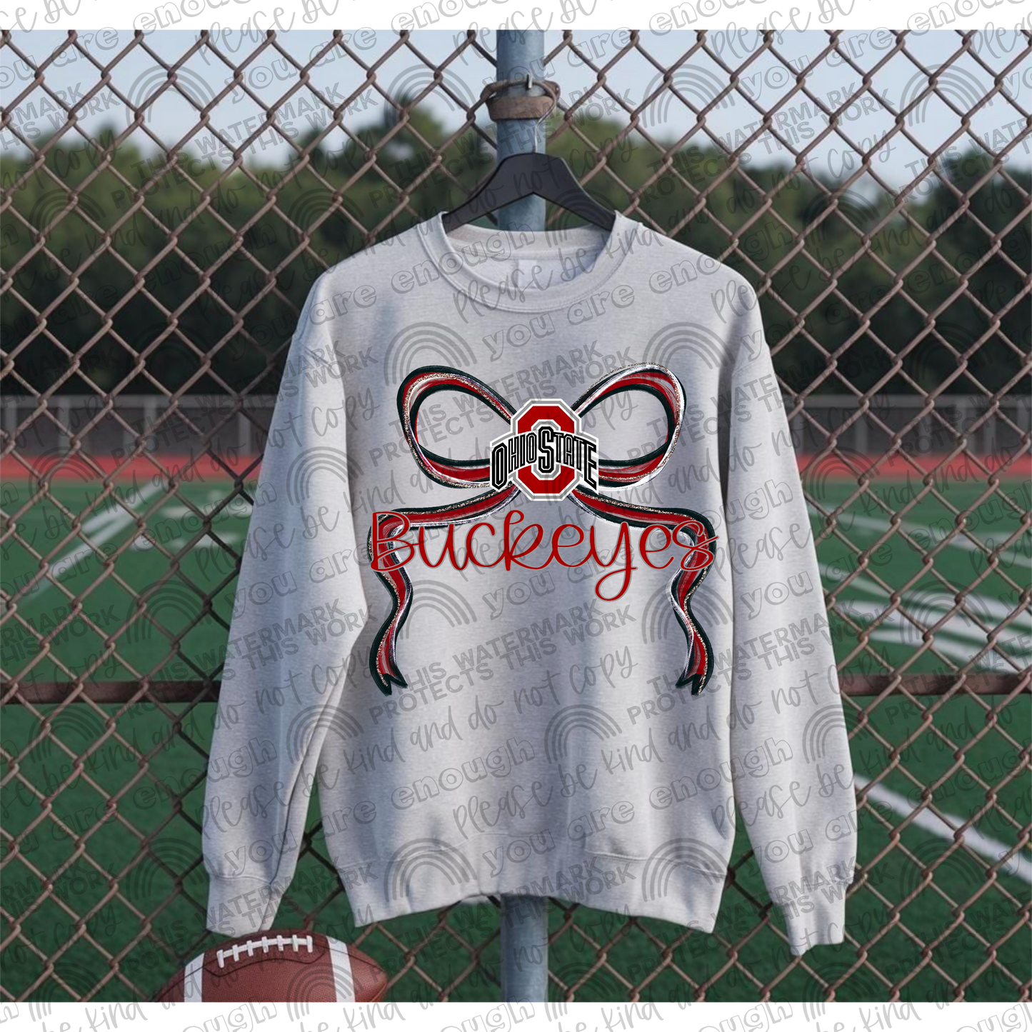 Ohio State Buckeyes Bow PNG File