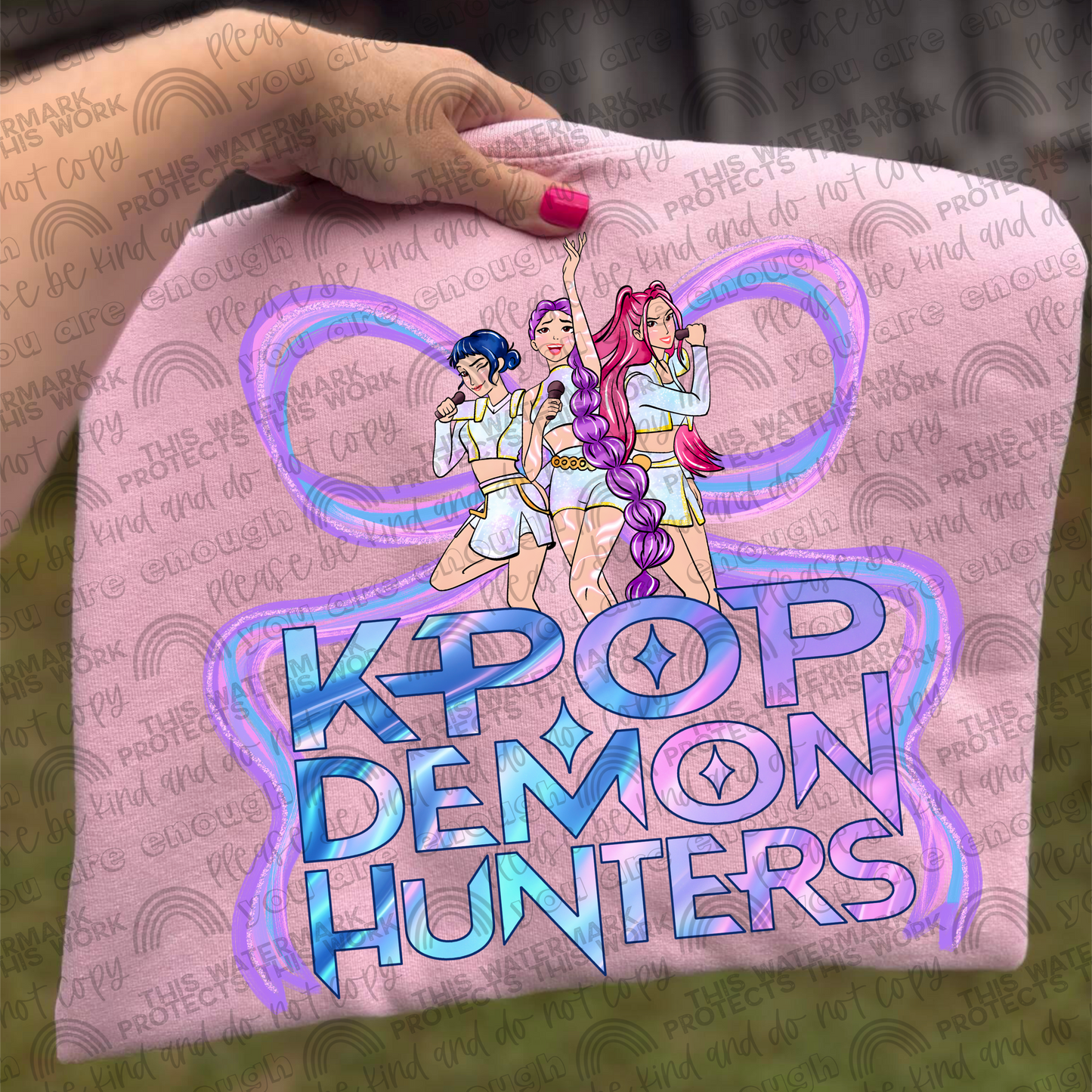 KPDH Huntrix Bow PNG File