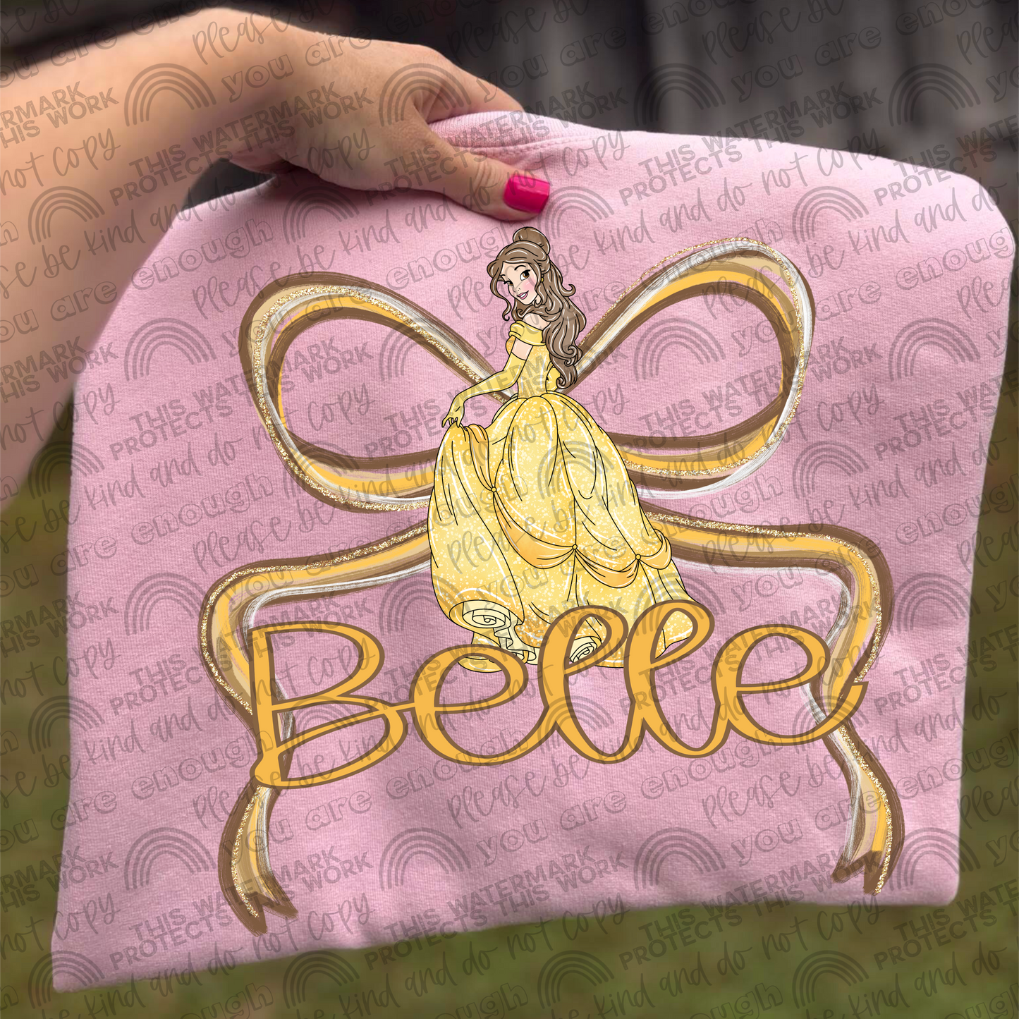 Belle Bow PNG File