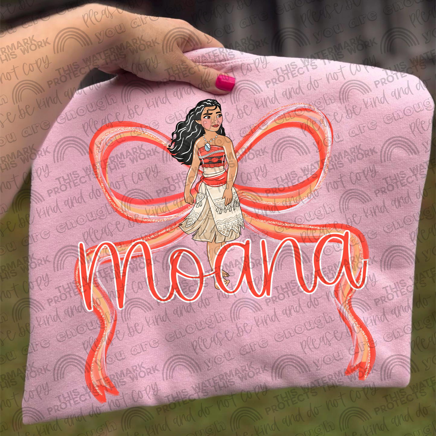 Moana Bow PNG File