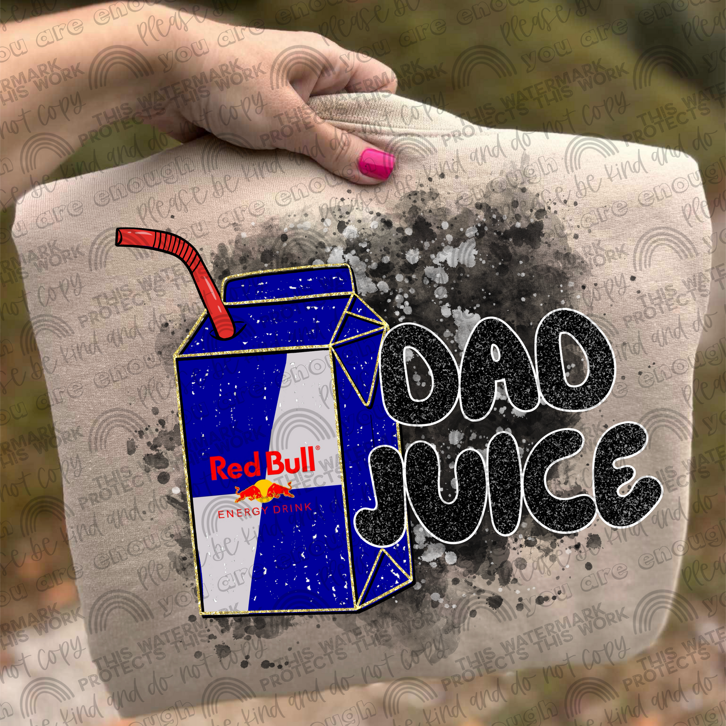 Red Bull Dad Juice PNG File