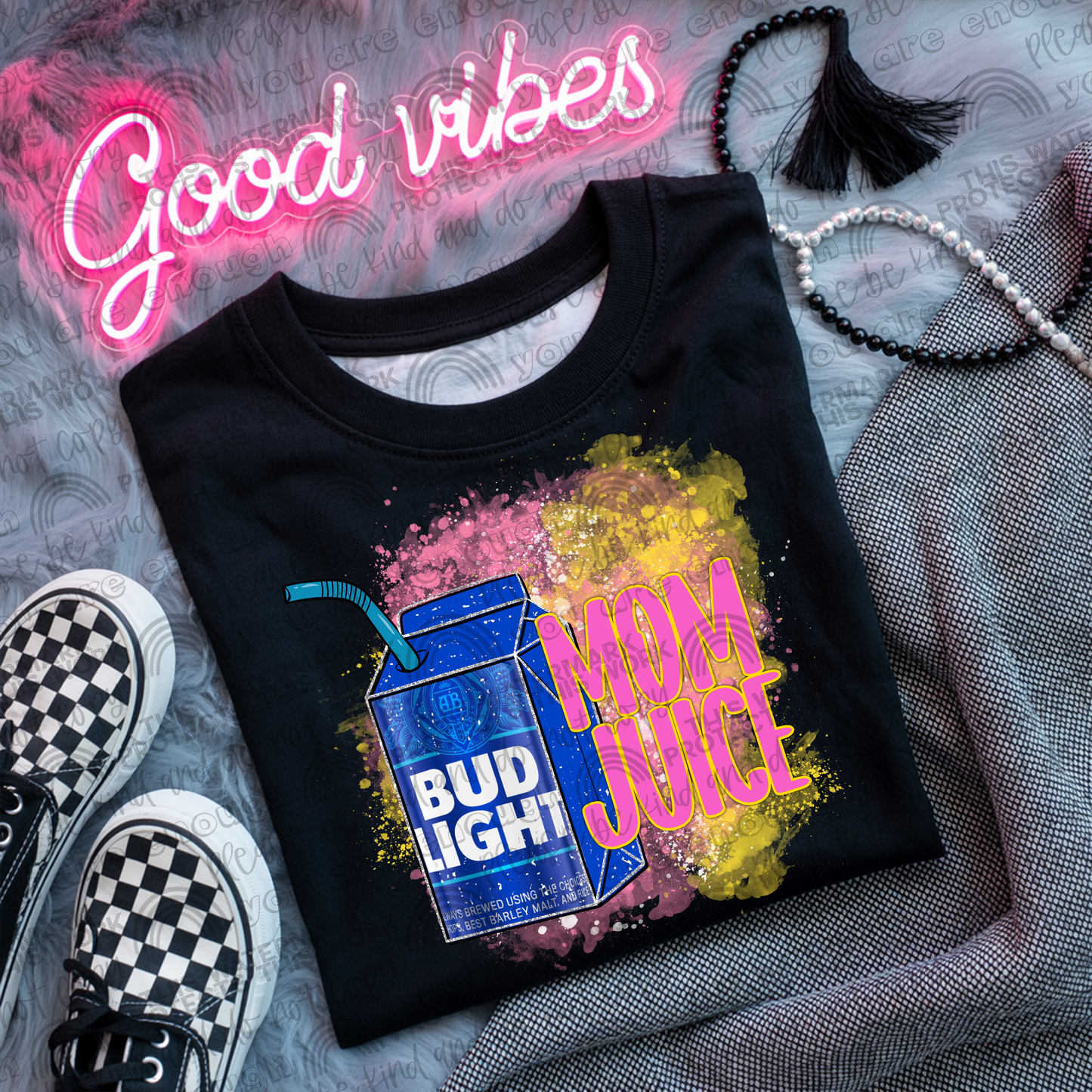 Bud Light Mom Juice PNG File