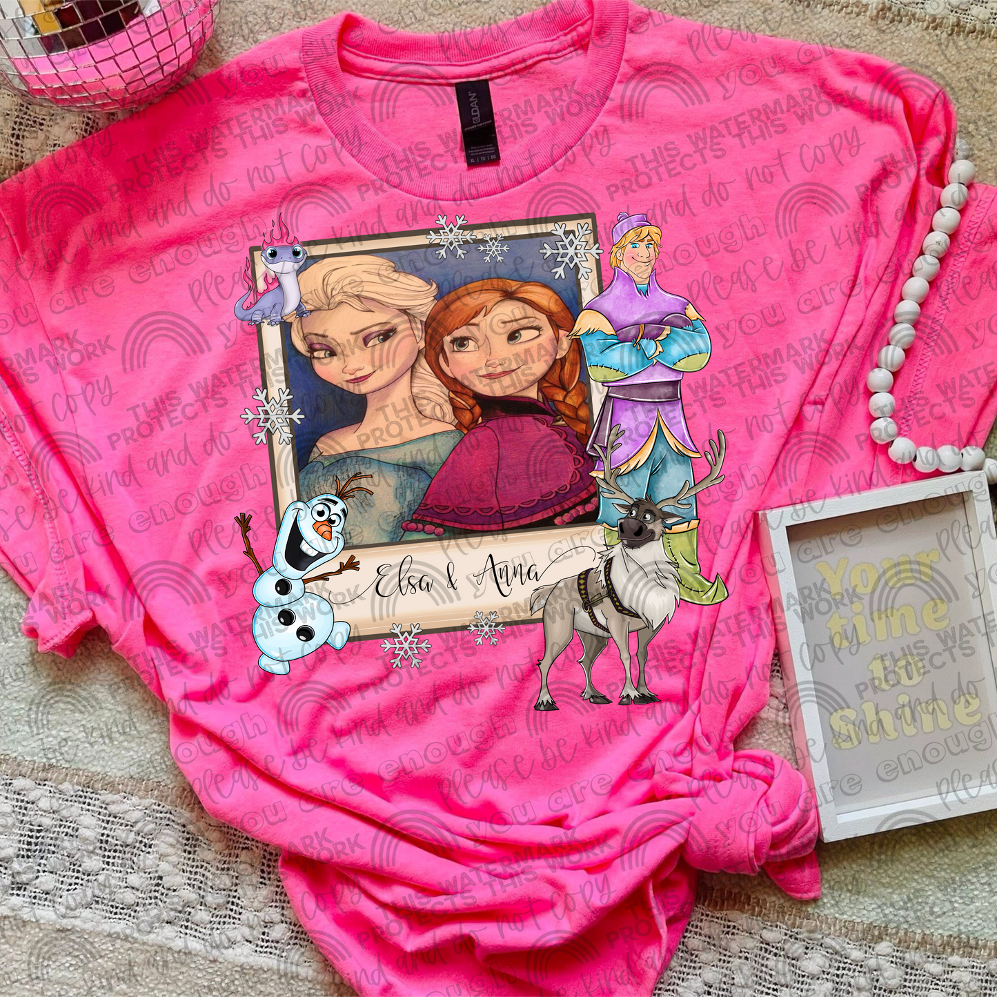 Princess Photo Collage Bundle- 12 PNG Files