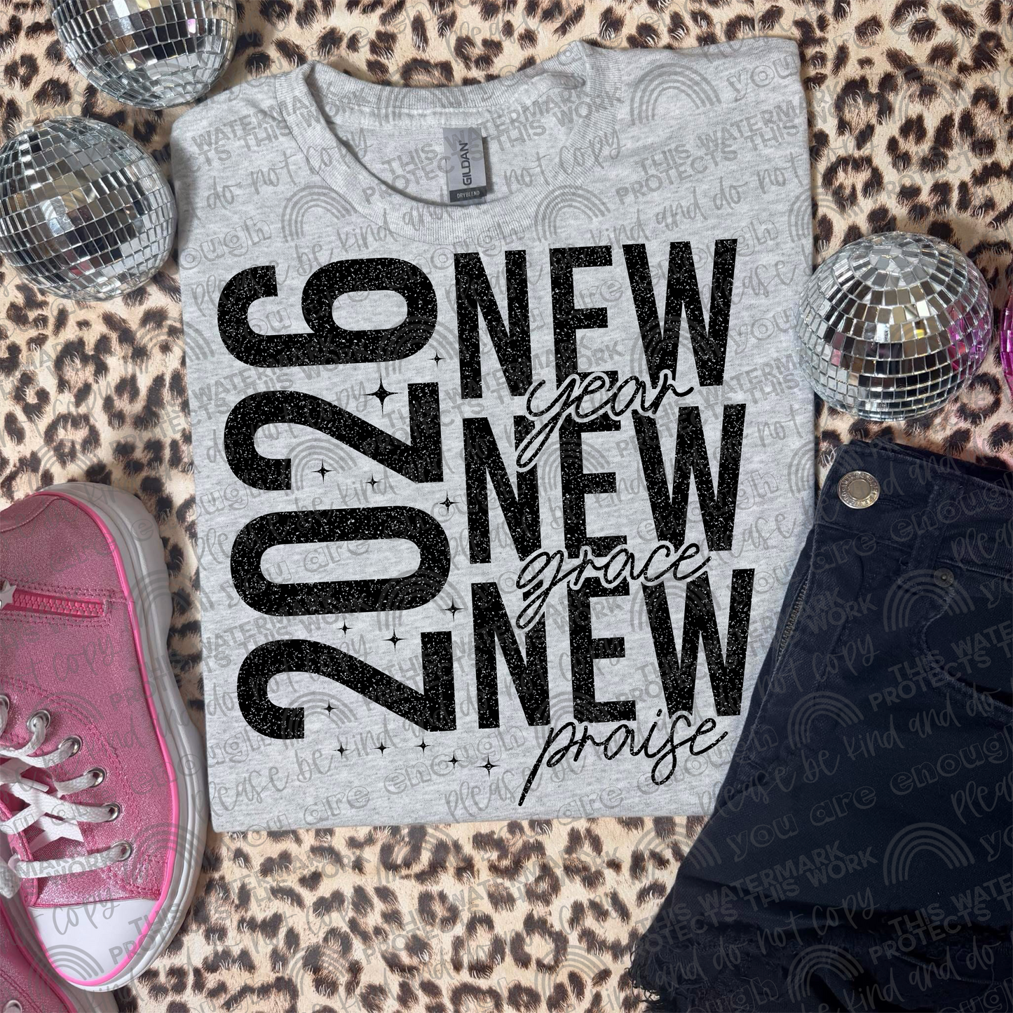 New Year New Grace New Praise 2026 PNG File