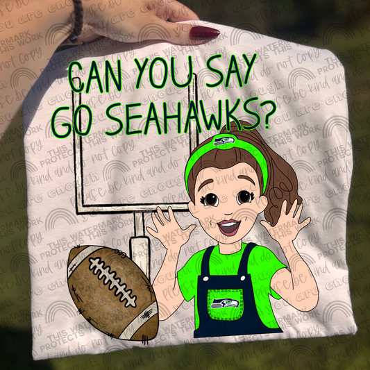 Seahawks Bundle- 7 PNG Files