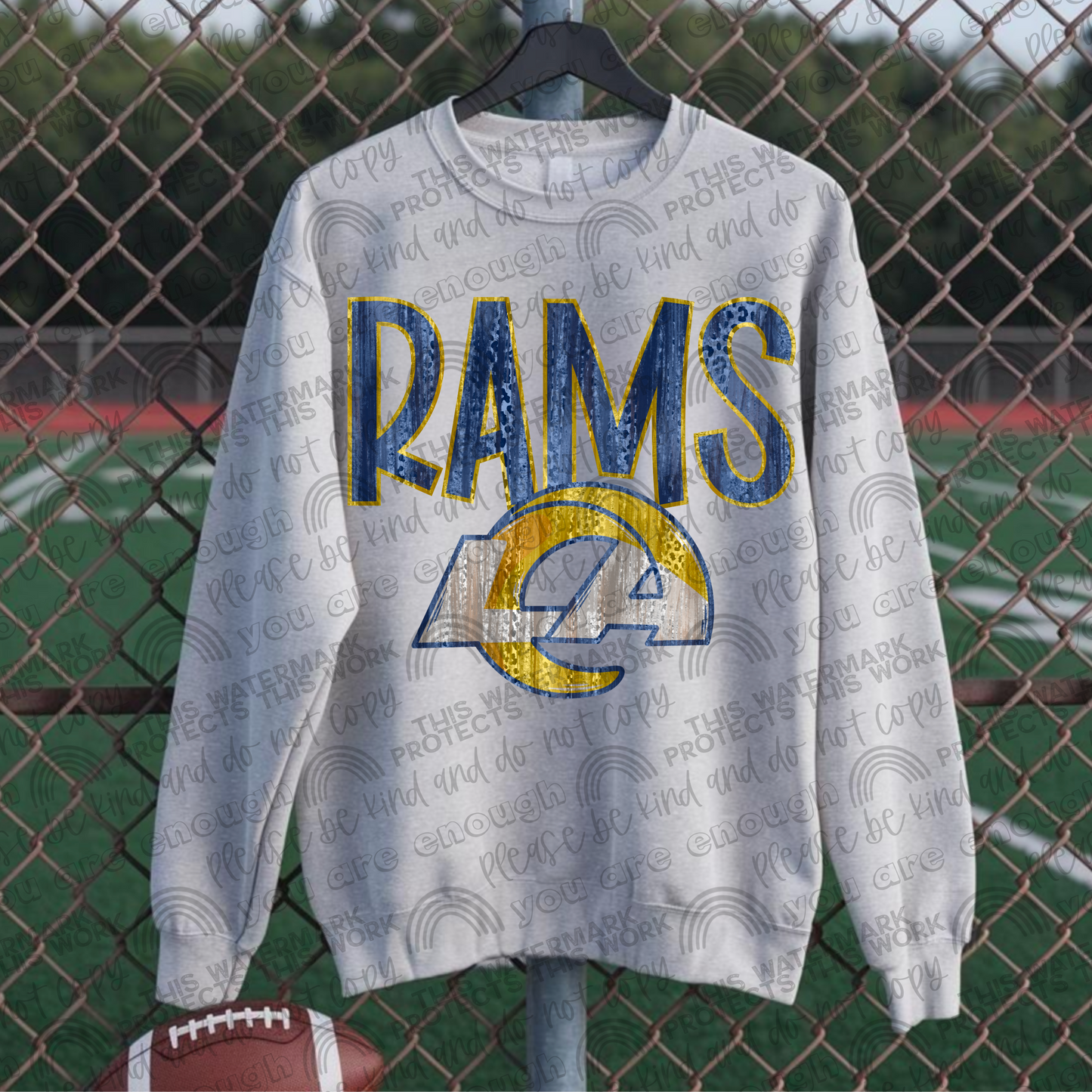 Rams Leopard Shimmer PNG File