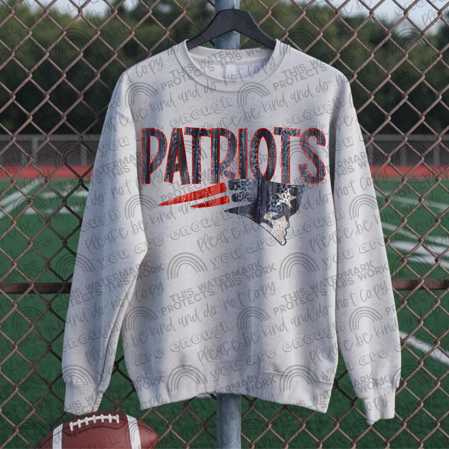 Patriots Leopard Shimmer PNG File