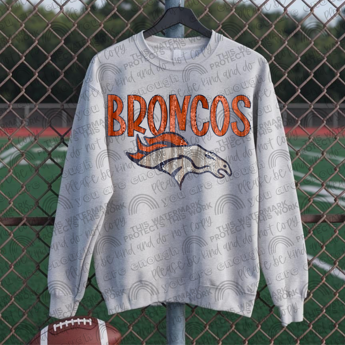 Broncos Leopard Shimmer PNG File