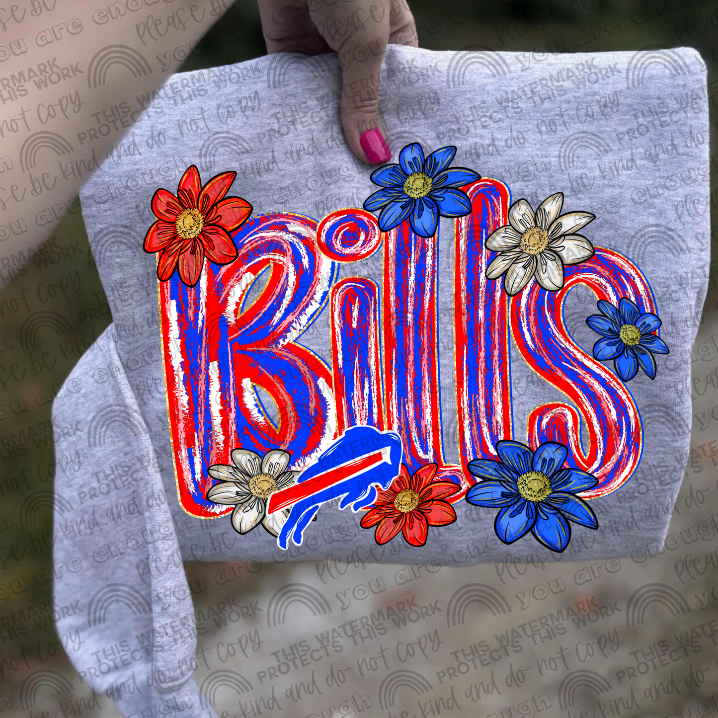 Bills Flowers PNG File