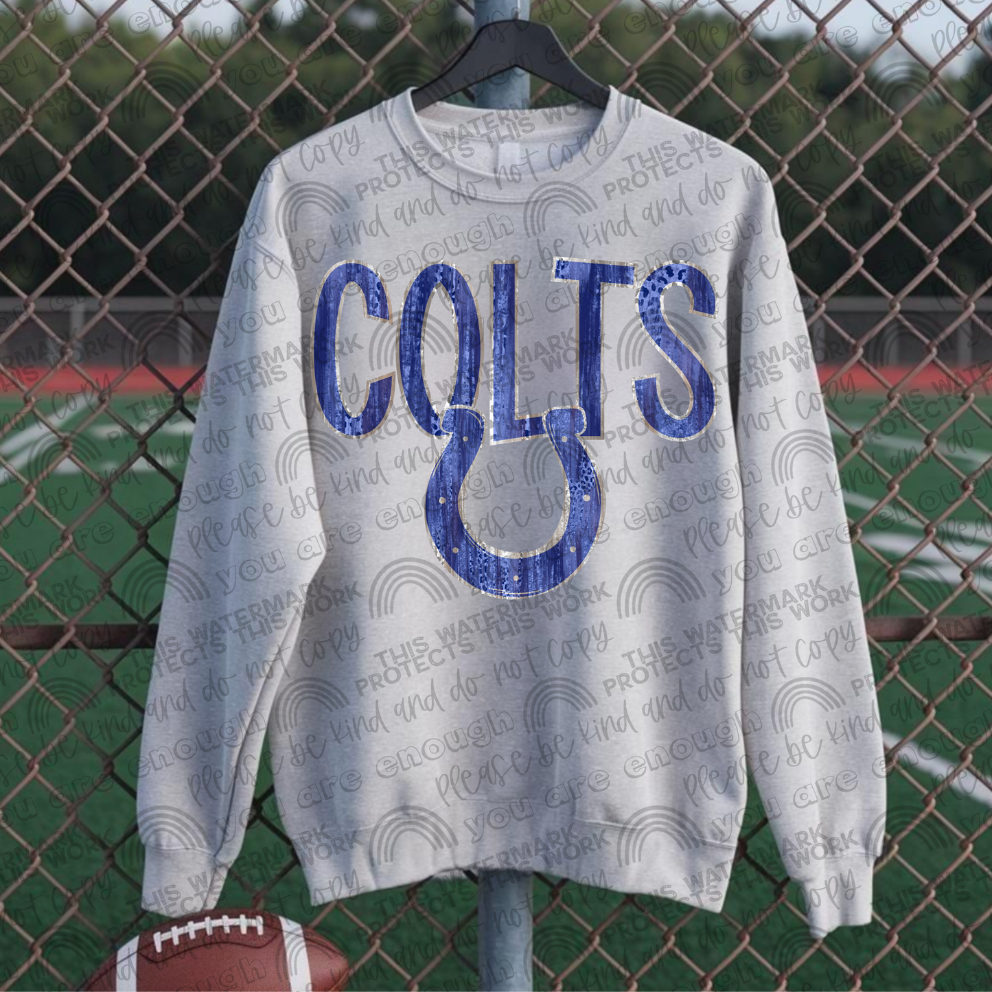 Colts Leopard Shimmer PNG File