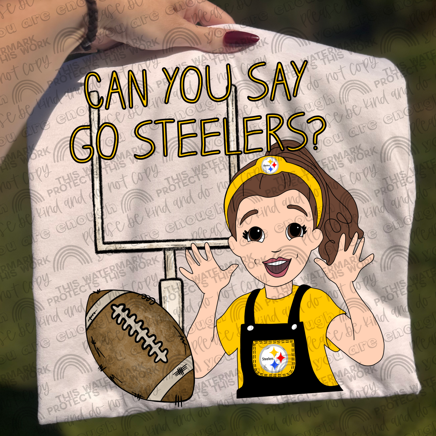 Can You Say Go Steelers Ms Rachel PNG File