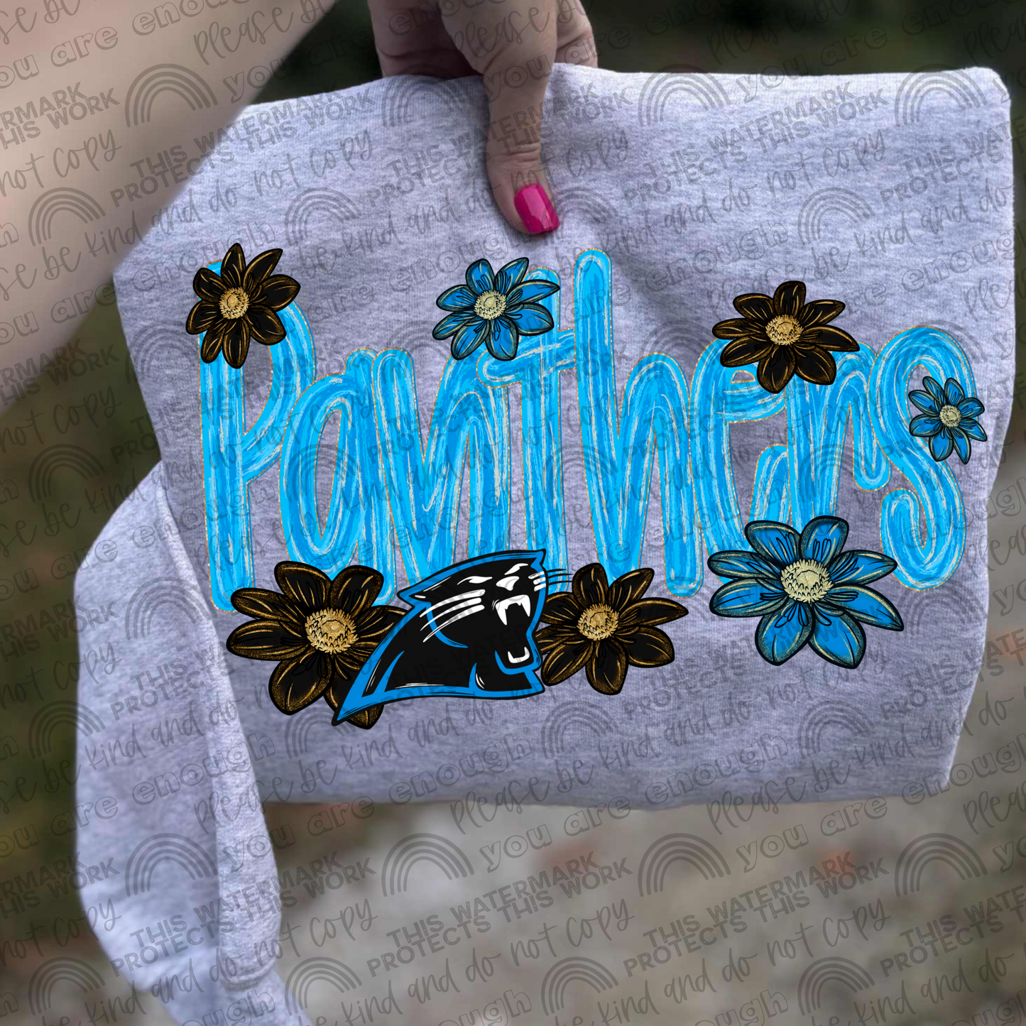 Panthers Flowers PNG File