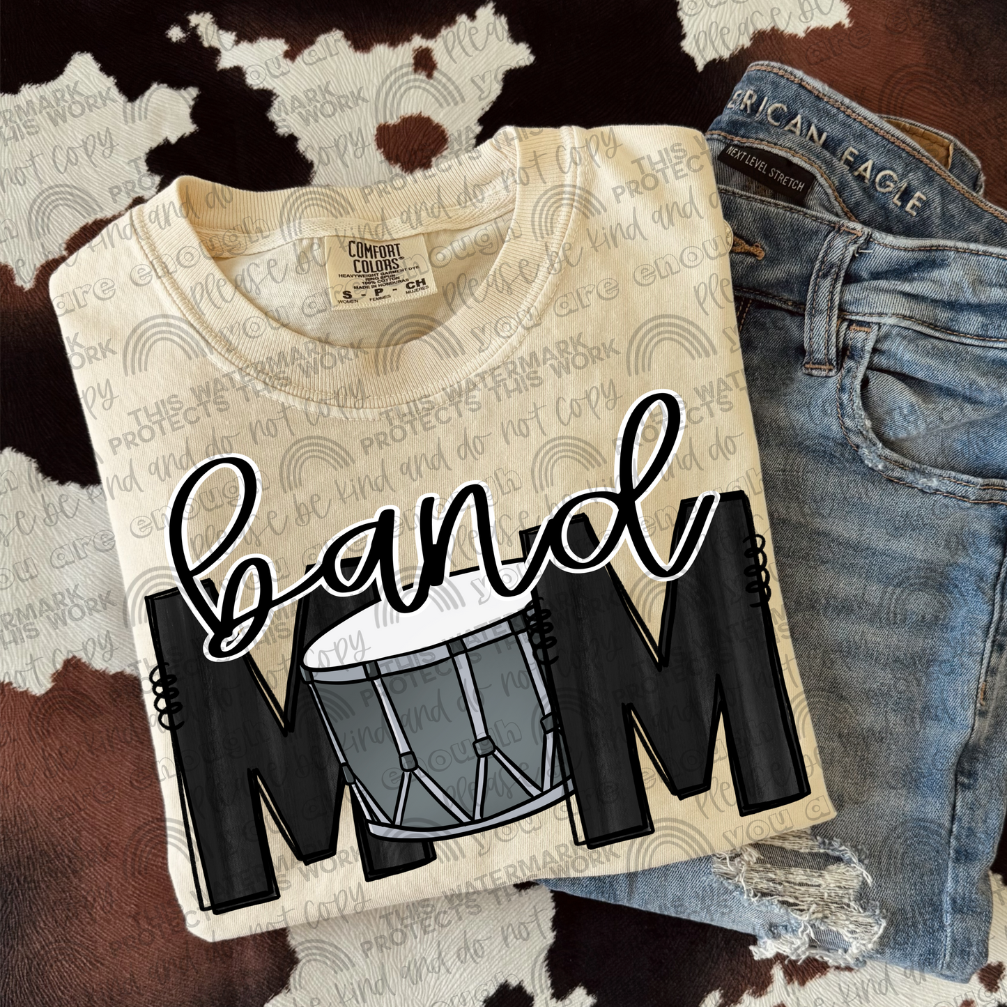 Band Mom Drum PNG File