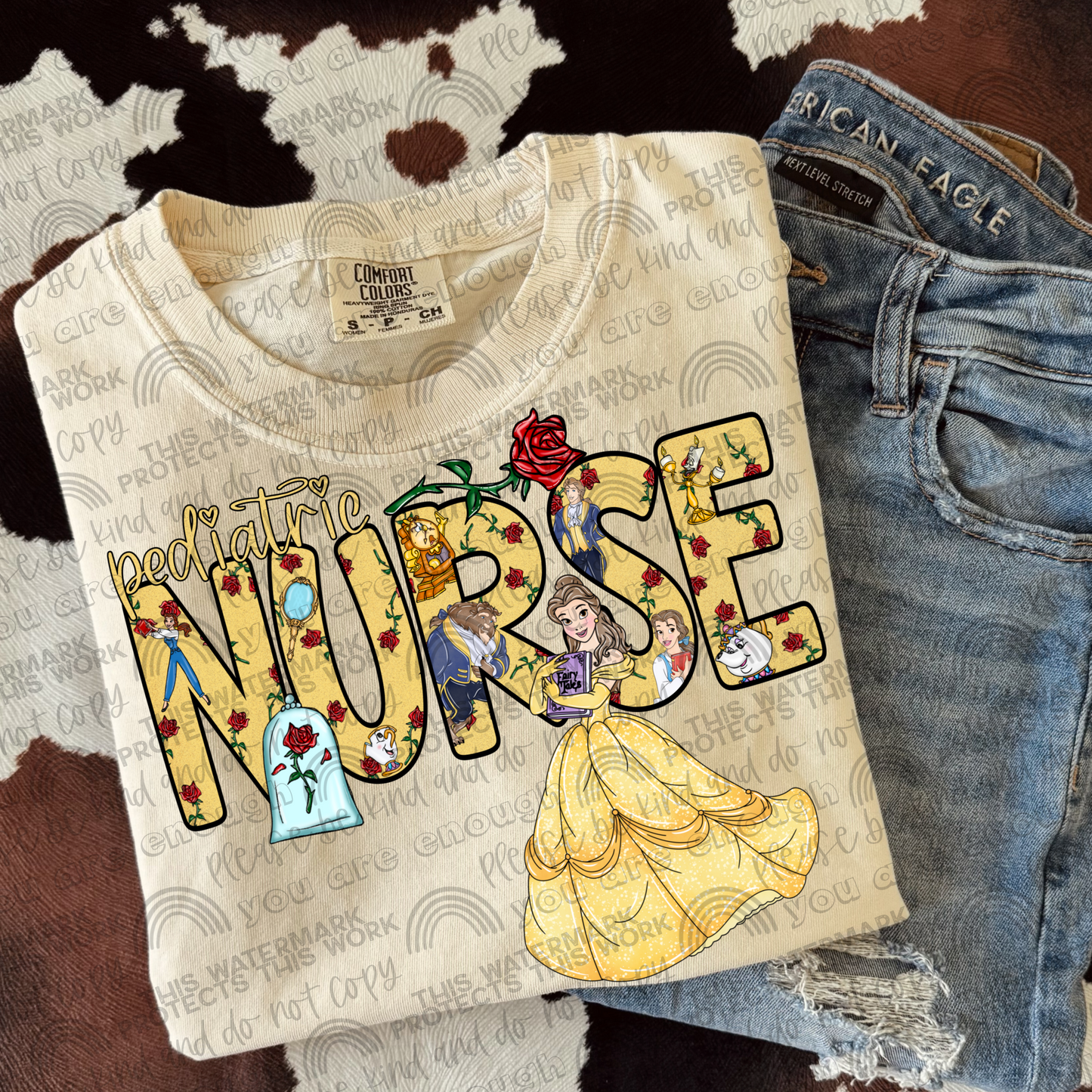 Pediatric Nurse Belle PNG File