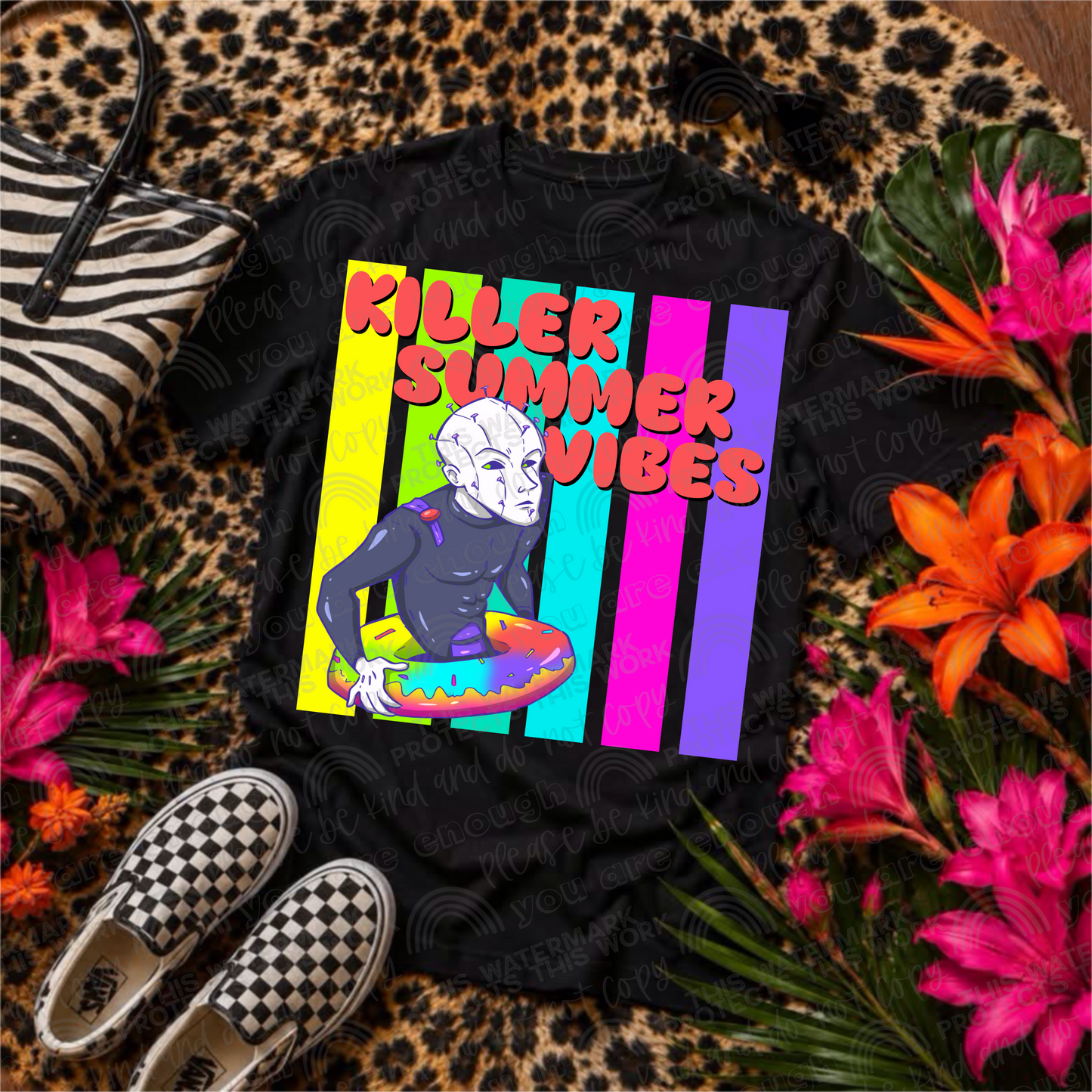 Killer Summer Vibes Pinhead PNG File