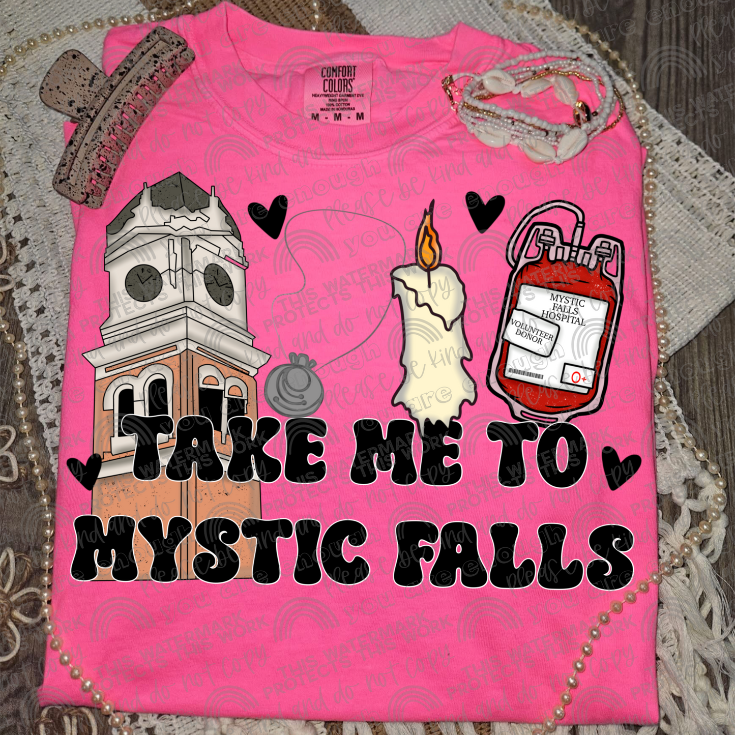 Take Me To Mystic Falls PNG File
