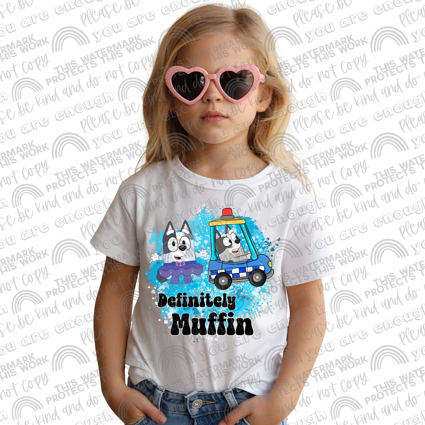 Out Here Raising Muffin & Definitely Muffin- 2 PNG Files
