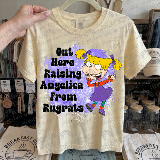 Out Here Raising Angelica & Definitely Angelica- 2 PNG Files
