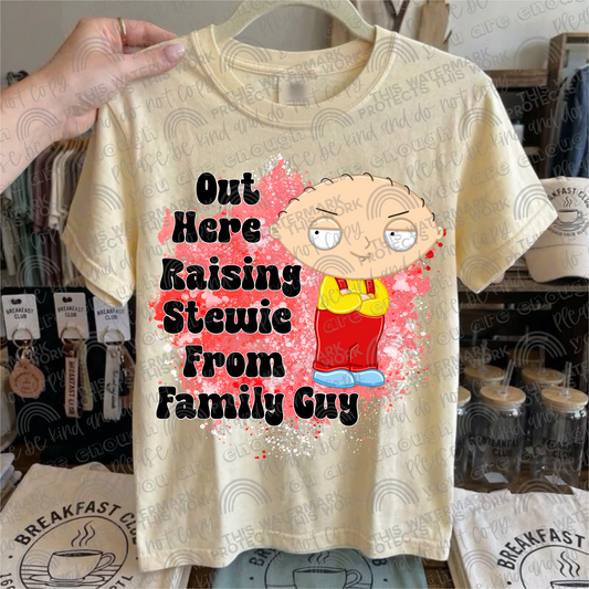 Out Here Raising Stewie & Definitely Stewie- 2 PNG Files