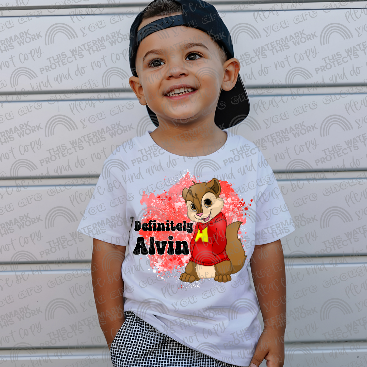Out Here Raising Alvin & Definitely Alvin- 2 PNG Files
