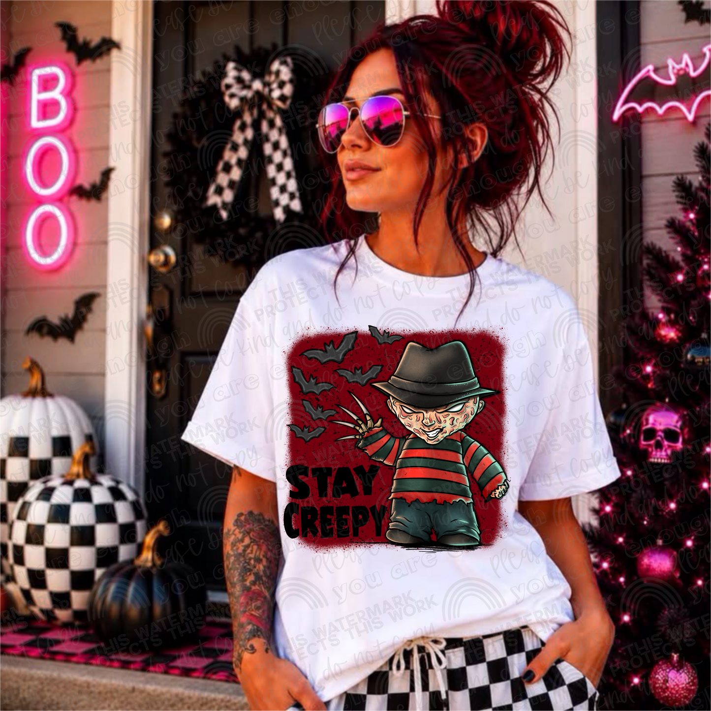 Stay Creepy Freddy PNG File