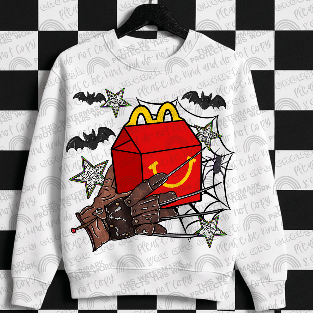 McD Happy Meal Freddy Hand PNG File