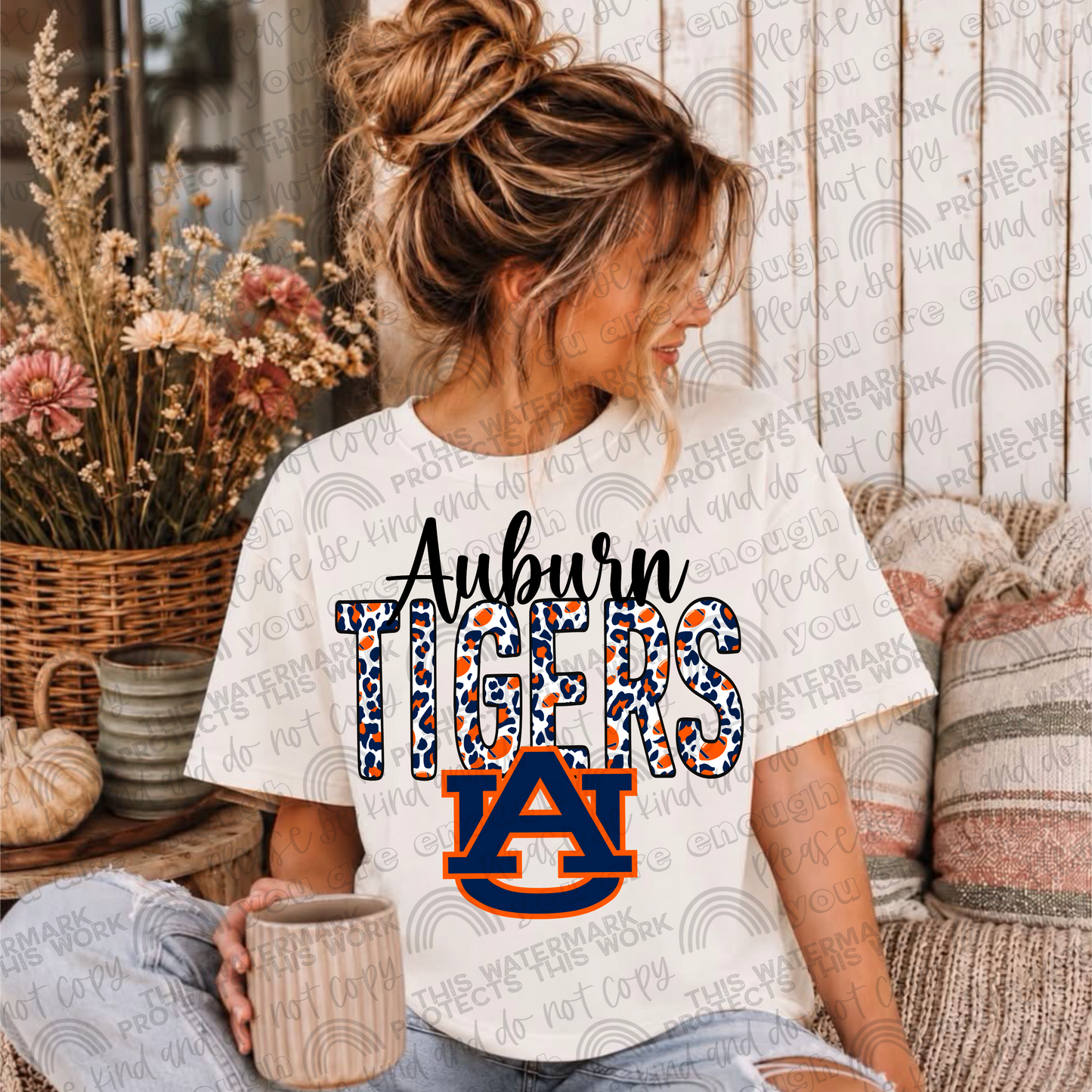 Auburn Leopard PNG File