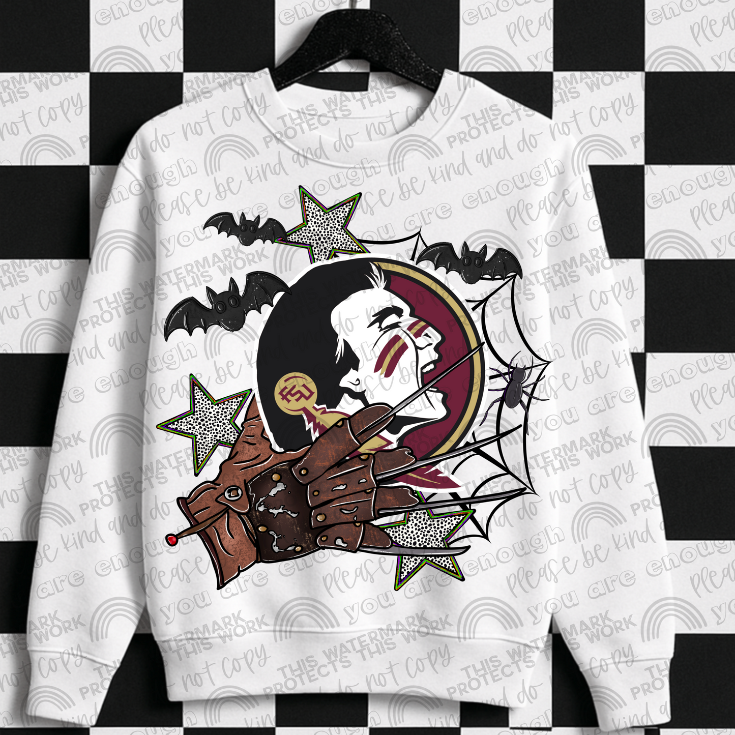 FSU Freddy Hand PNG File