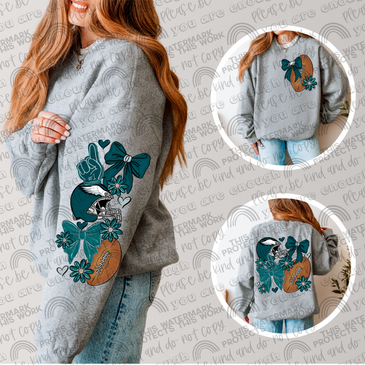 Eagles Bows with Pocket and Sleeve- 3 PNG Files