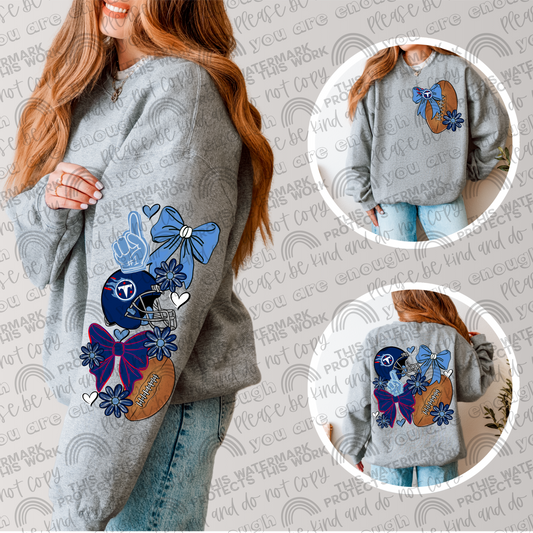 Titans Bows with Pocket and Sleeve- 3 PNG Files