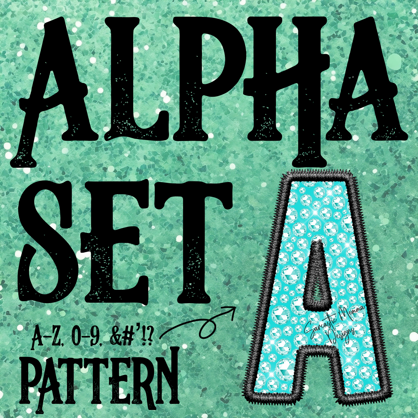 Blue Diamonds Alpha Set