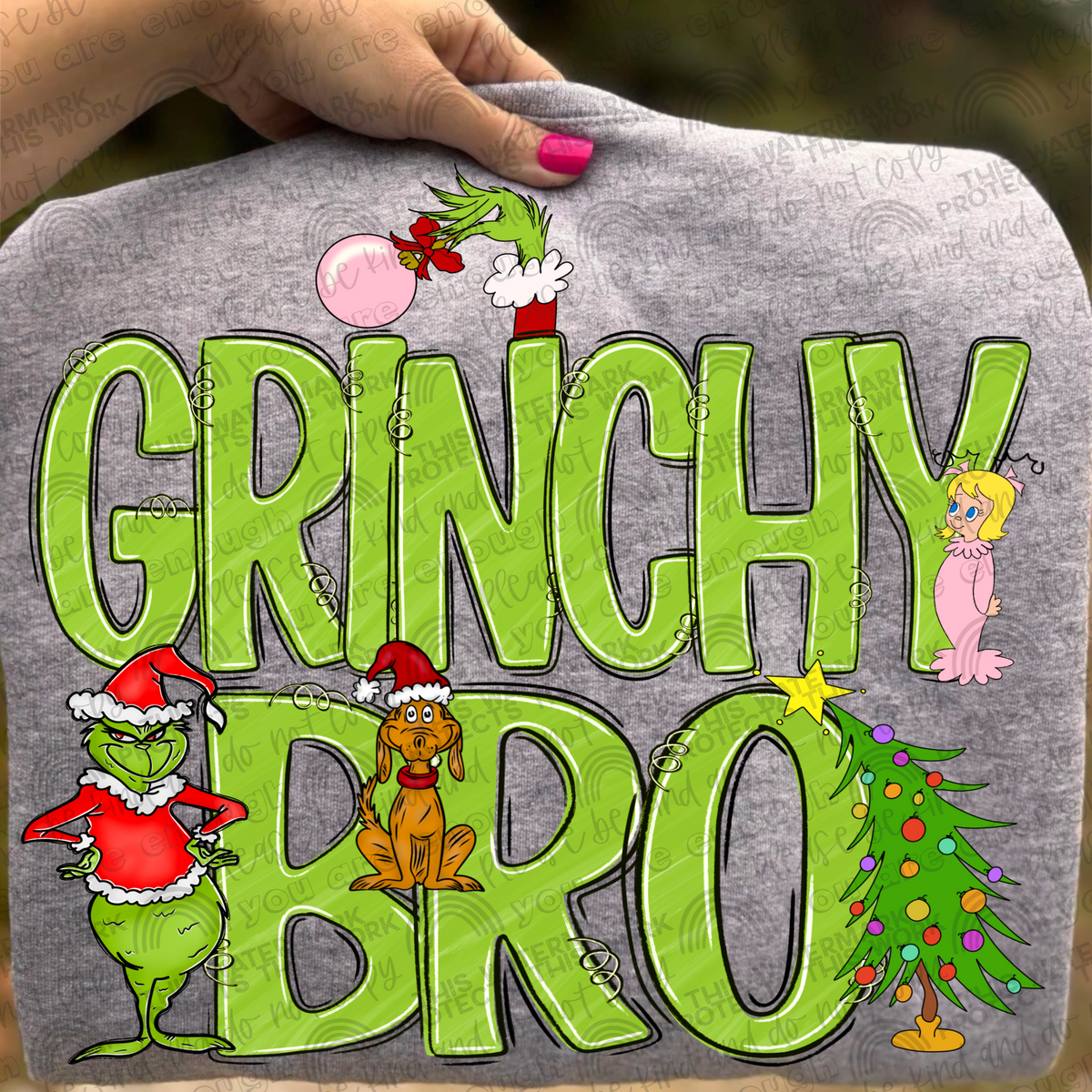 Gr*nchy Bro PNG File
