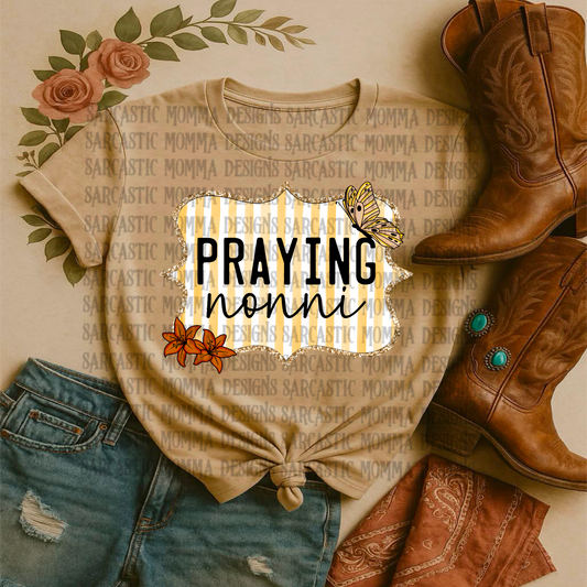 Praying Nonni PNG File
