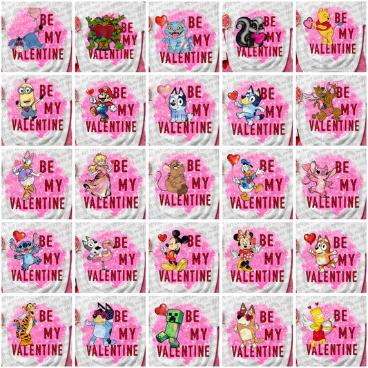 Be My Valentine Bundle- 51 PNG Files
