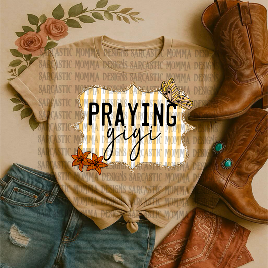 Praying Gigi PNG File