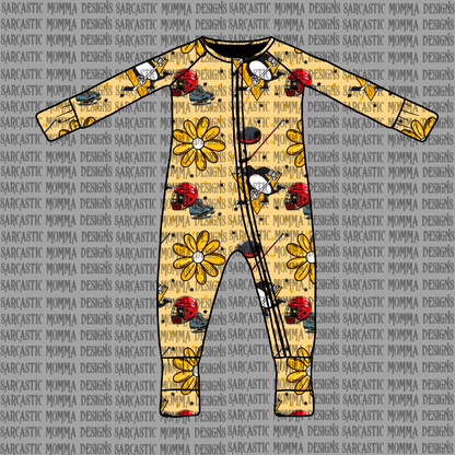 Penguins Floral Seamless File