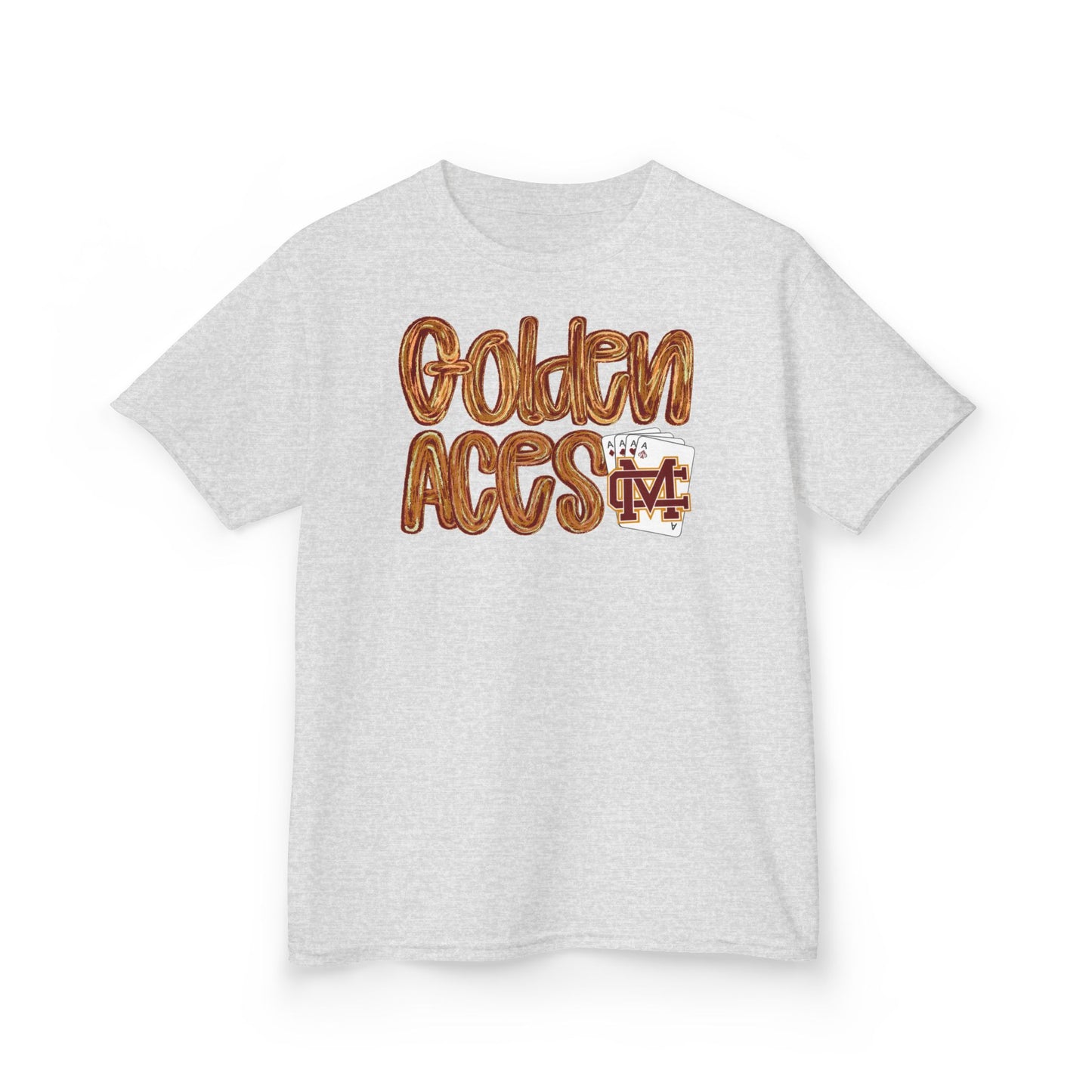 Golden Aces Brushstrokes Kids Heavy Cotton™ Tee