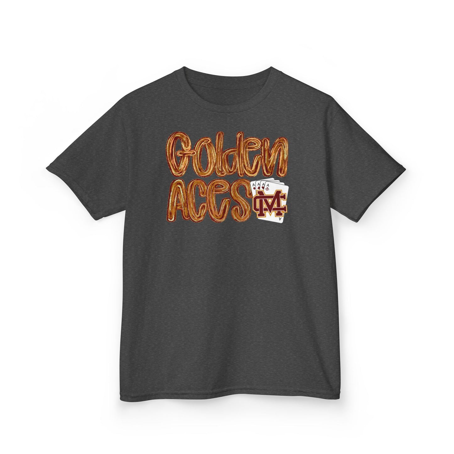 Golden Aces Brushstrokes Kids Heavy Cotton™ Tee