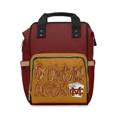 Golden Aces Brushstrokes Backpack
