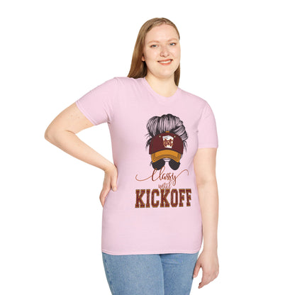 Aces Classy Until Kickoff Adult Unisex Softstyle T-Shirt