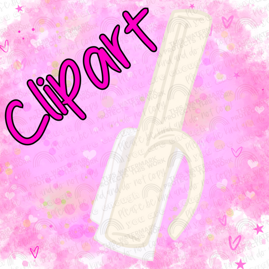 String Cheese Clipart- 1 PNG File