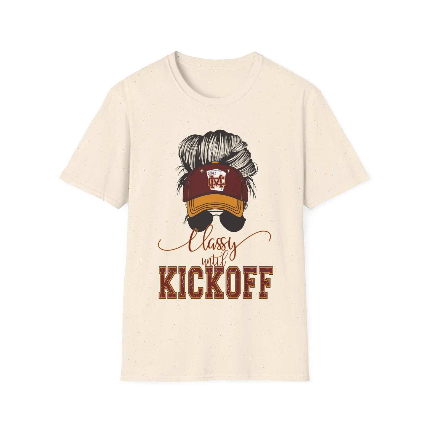 Aces Classy Until Kickoff Adult Unisex Softstyle T-Shirt