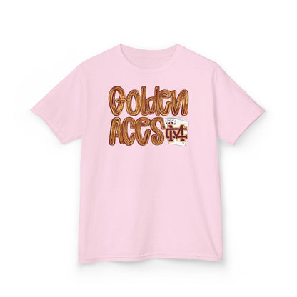Golden Aces Brushstrokes Kids Heavy Cotton™ Tee