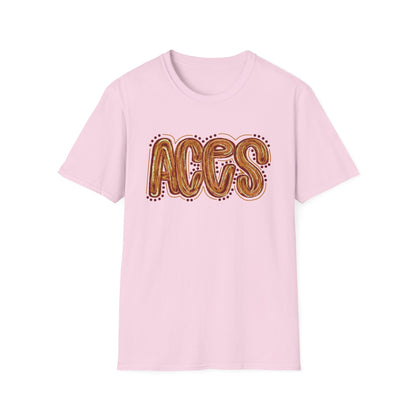 Aces Dots Adult Unisex Softstyle T-Shirt