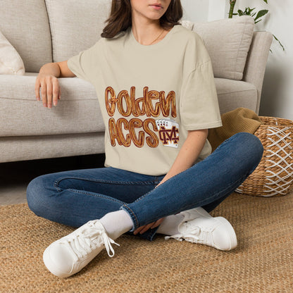 Golden Aces Brushstrokes Adult Unisex Softstyle T-Shirt