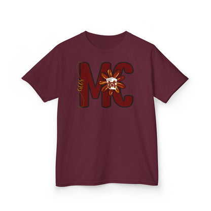 Aces Floral Letters Kids Heavy Cotton™ Tee