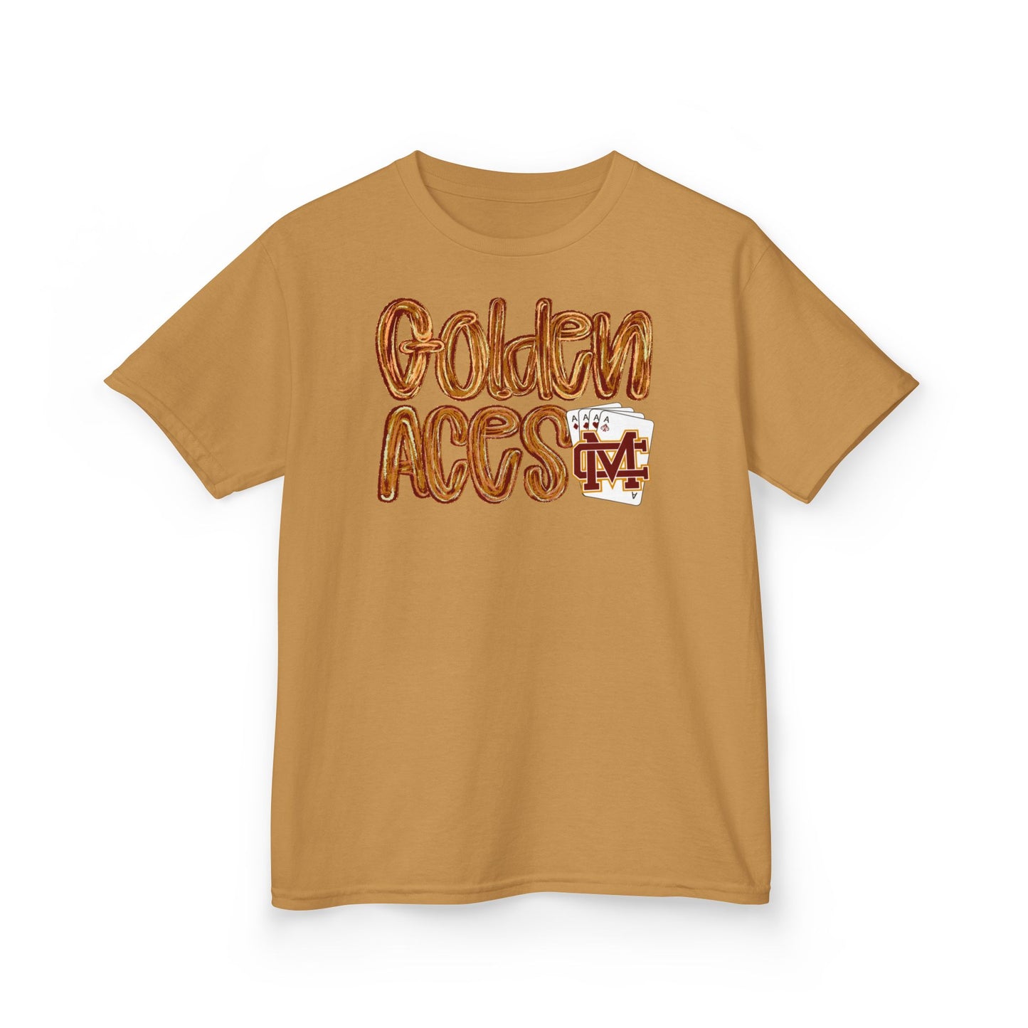 Golden Aces Brushstrokes Kids Heavy Cotton™ Tee