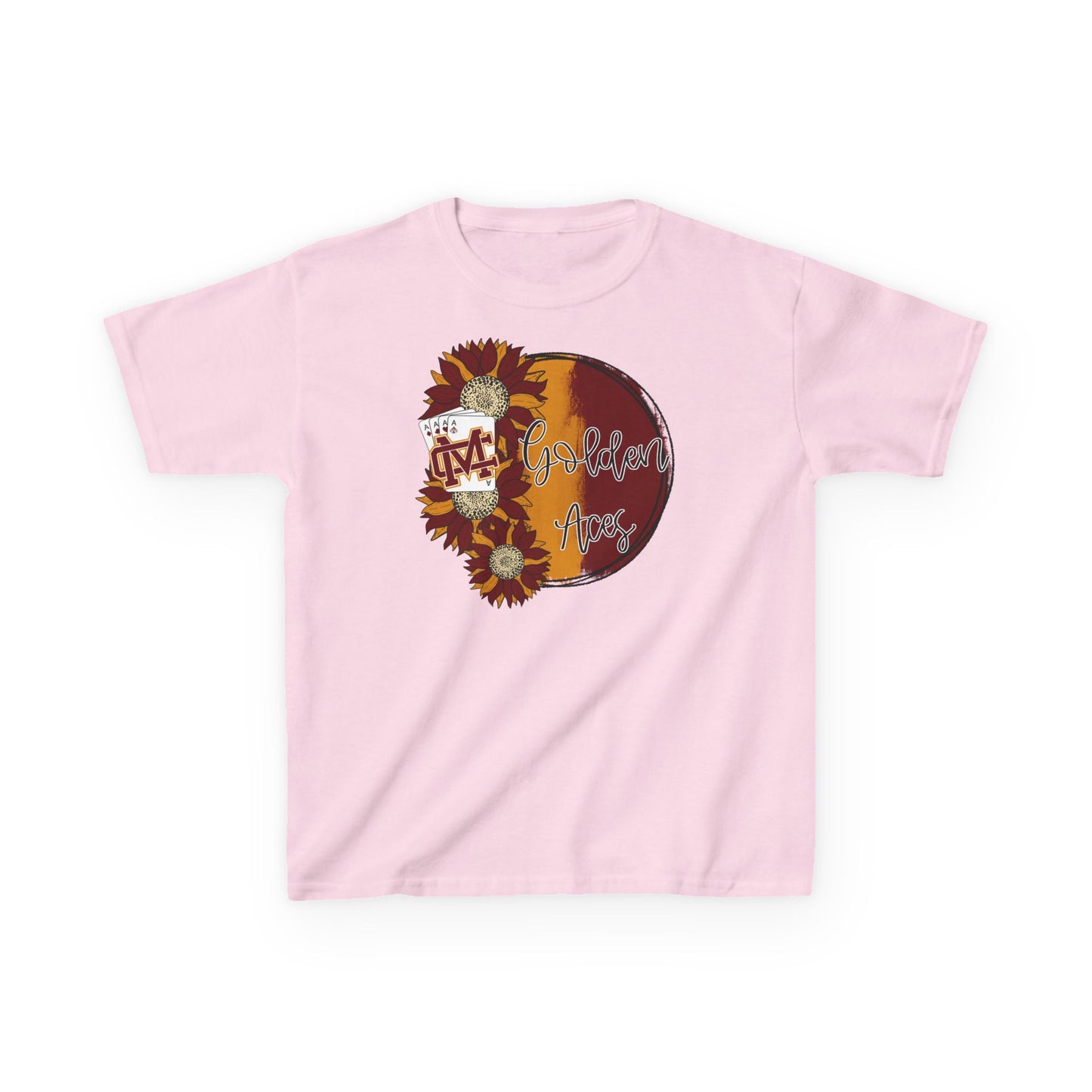 Golden Aces Sunflowers Kids Heavy Cotton™ Tee