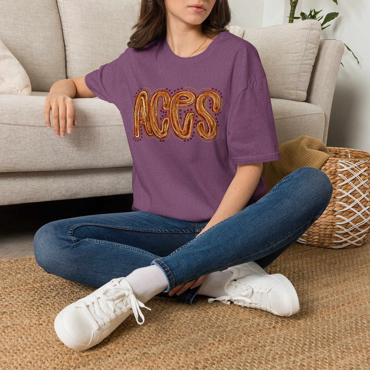 Aces Dots Adult Unisex Softstyle T-Shirt