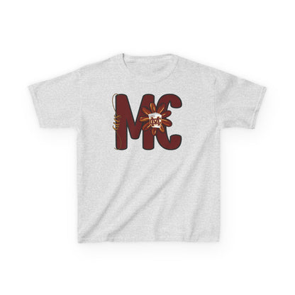 Aces Floral Letters Kids Heavy Cotton™ Tee